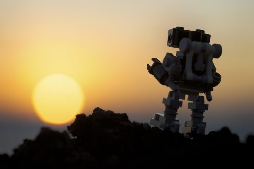 Robot Sunset