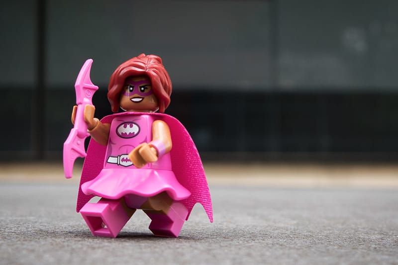 Pink Power Batgirl