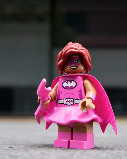 Pink Power Batgirl
