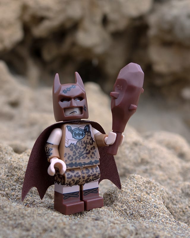 Lego caveman online batman