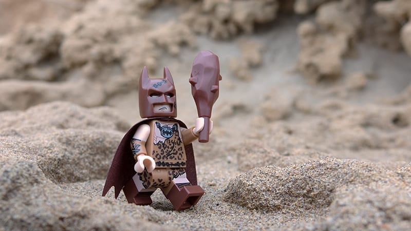 Lego discount caveman batman