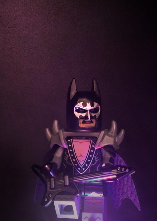 Glam Metal Batman