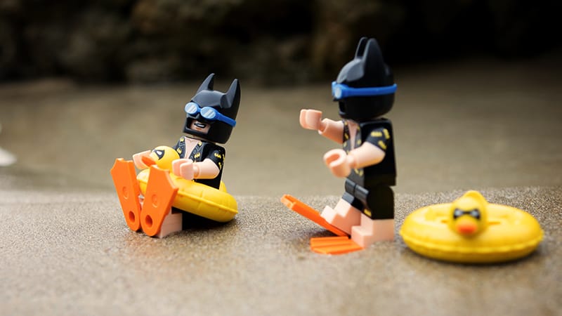 Lego MINIFIGURE Batman Tears of Batman Clown 