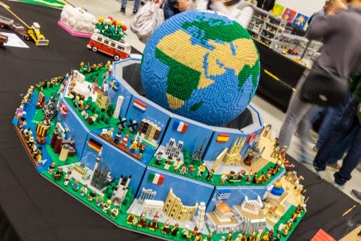 A gathering of people from all around the globe