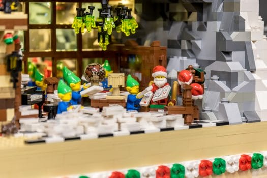 A small story inside Santa's house