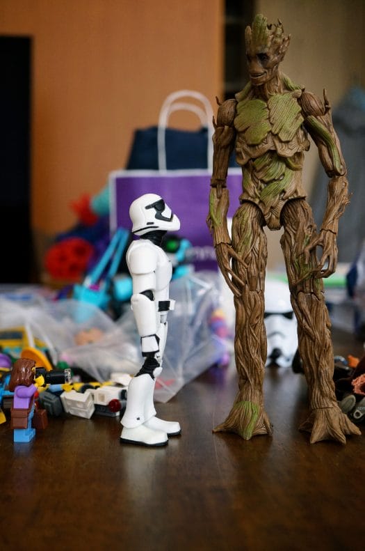 There is a bit of a height difference going on...