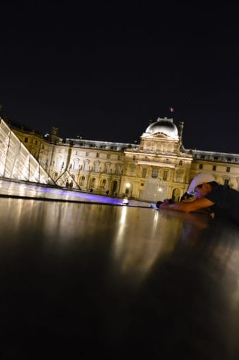 A night at the Louvre