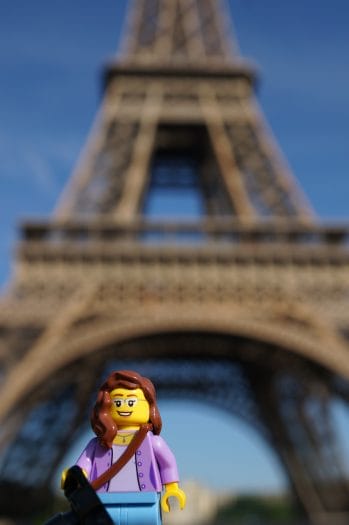Me at the Eiffel tower