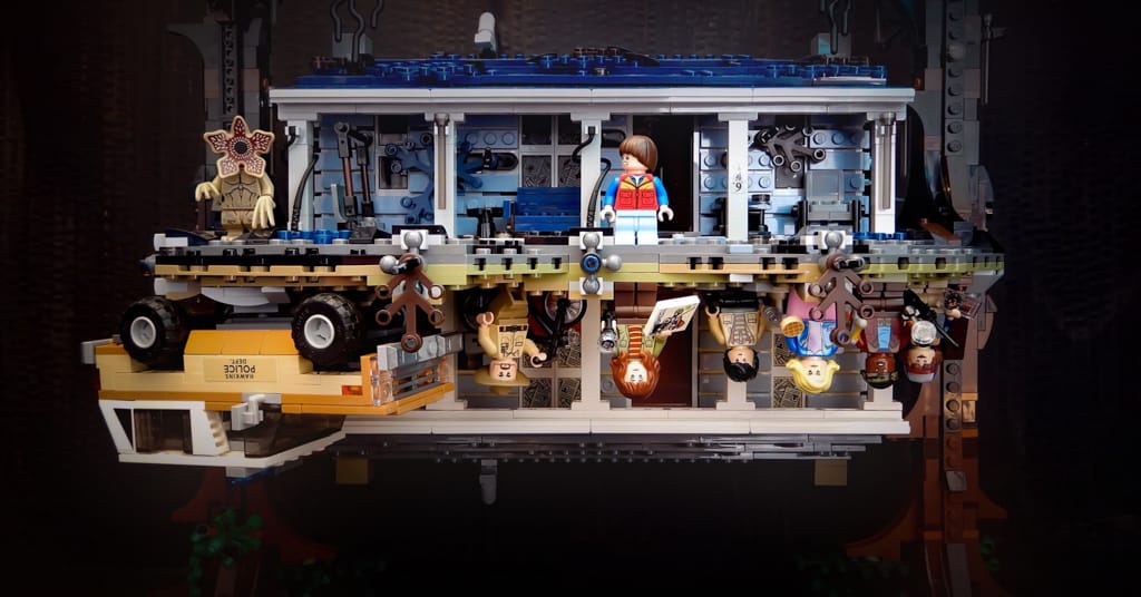 Stranger Things 75810. This set is a lot nicer than I expected! : r/lego