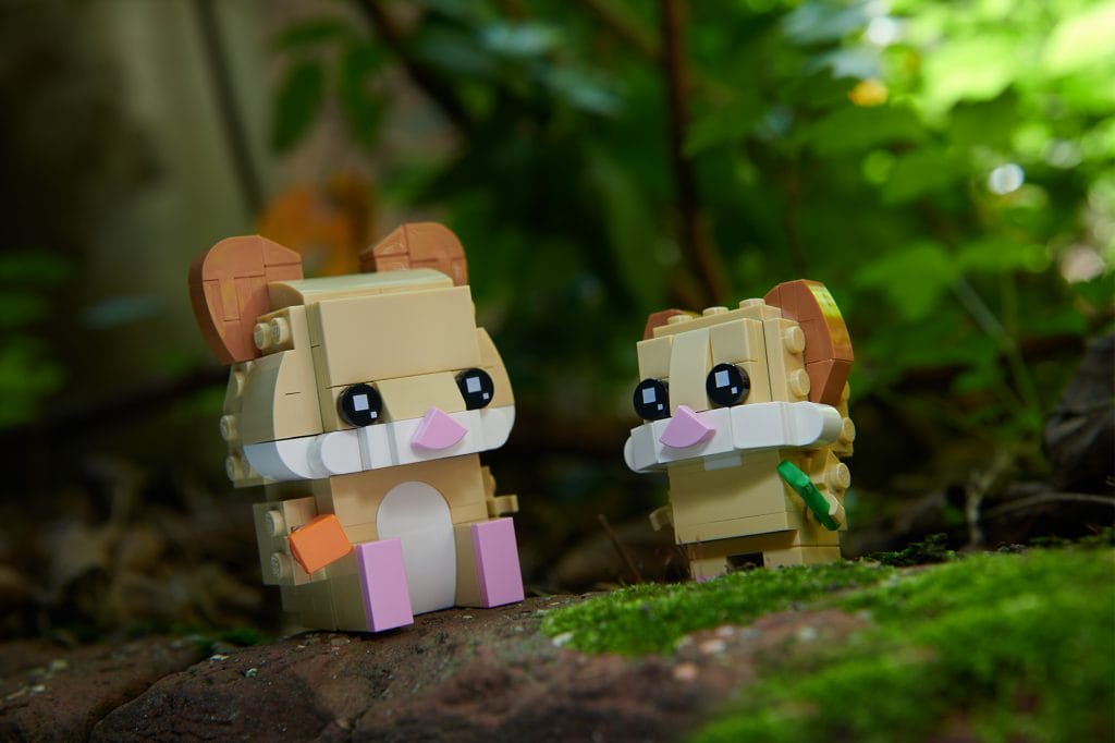 Brickheadz Pets: Ginger Tabby, Cockatiel and Hamster: Hands-On Review